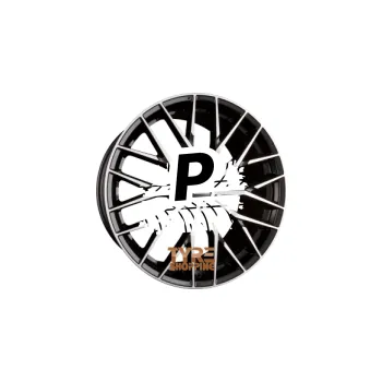 Alu kolo FONDMETAL MAKHAI Glossy Black Machined 9.00 x 21 ET 26.00 5x112