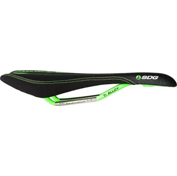 Sedlo na kolo SDG sedlo CIRCUIT MTN Ti-Al (Black/Lime Green)