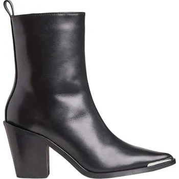 Dámské kozačky TAMARIS NEWD Dámský kožený černý kotník 1-25000-41-003-265 Velikost 41