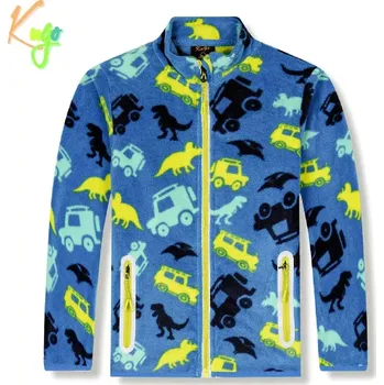 Dívčí mikina Chlapecká flísová mikina Kugo FM9711, světle modrá