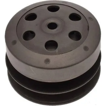 Motor pro motocykl Baotian Zadní řemenice + spojka Piaggio 50 PZI0101B