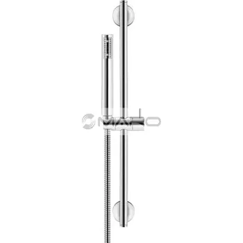 Sprchový set Herz Fresh Set sprchový s tyčí 55 cm, 1-polohovou ruční sprchou a hadicí 150 cm, chrom, UH12452