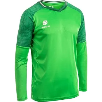 cyklistický dres Nidelo Player shirt L/S Nantes zelený 8 y