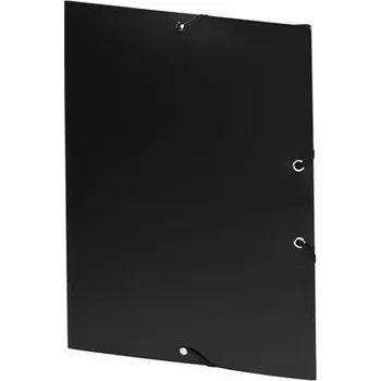 Desky s gumičkou "Standard", černá, PP, 15 mm, A4, VIQUEL