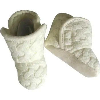 Capáčky Pidilidi Kojenecké capáčky zimní bílá Vel. 3-6 m