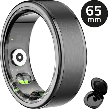 Hodinky Smartring unisex Manta OneRing Černá 65 mm SR01BK-65