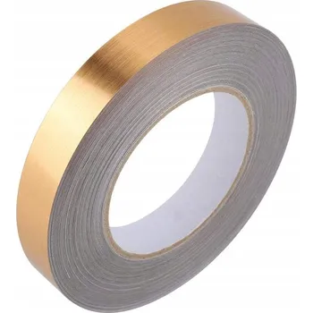 Lepicí páska Ozdobná samolepící páska zlatá 2 cm 50 m