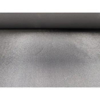 Textilie batohovina s PVC zátěrem lesklá šedá, látka, metráž