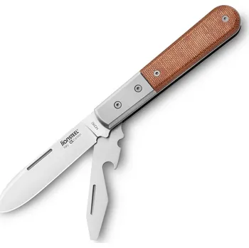 kapesní nůž LionSTEEL Beerlow Roundhead Bottle Opener Natural Micarta