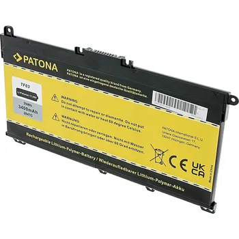 Baterie k notebooku Patona Baterie pro HP Pavilion 14-BF / 15-CC, TF03XL, 3400 mAh