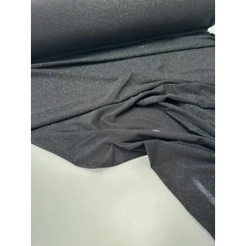 Plesový úplet se třpytkami Černá, nová kolekce (E) (Příjemný třpytivý úplet)