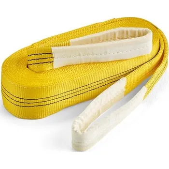 zvedák Zvedací pás, nosnost 3000 kg, délka 6000 mm, žlutý