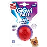 Hračka pes GiGwi Ball míček S červeno/purpurový
