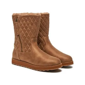 Dámská zimní obuv Polokozačky Skechers Morning Walks 167675/CSNT Hnědá 36