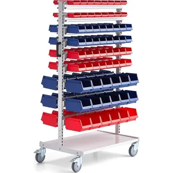 Dílenský regál Vozík s nádobami