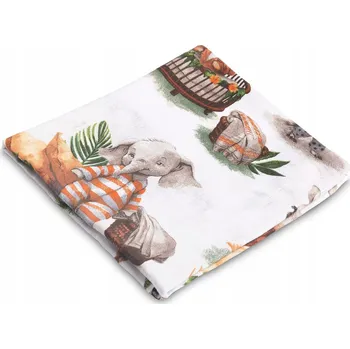 látková plena ATK Mušelínová plena 70 x 80 cm / Cirkus