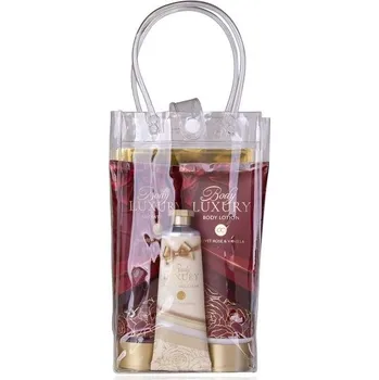 Kosmetická sada SET péče o tělo BODY LUXURY v průhledné taštičce ACCENTRA