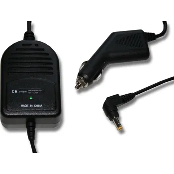 Adaptér k notebooku VHBW Nabíječka do auta pro notebooky Toshiba, 65W / 19V / 3,42A / 5,5mm x 2,5mm