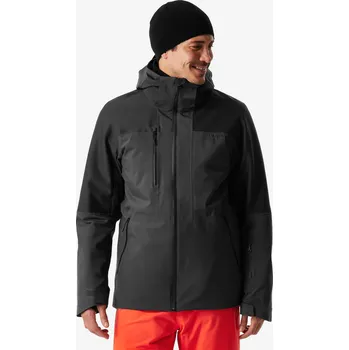 WEDZE Pánská lyžařská bunda 500 M ŠEDÁ