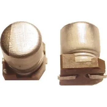 Kondenzátor, řada: HD SMD 10μF ±20procent 7.2Ω 35V dc, SMD Hliníkové elektrolytické Panasonic