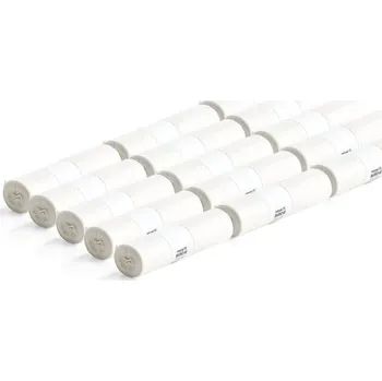 Pytle na odpadky Pytle na odpad, 15 rolí (15 ks/role), 110 l, bílé