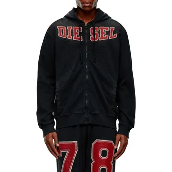 Pánská mikina MIKINA DIESEL S-CREK SWEAT-SHIRT BLACK