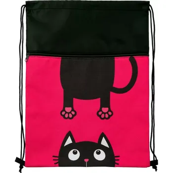 Školní sáček Sáček na tělocvik Crazy Kitten