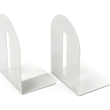 Archivační box Zarážka na knihy a šanony, bílá, bal. 2 ks