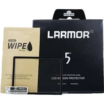 Ochranná fólie na displej fotoaparátu Larmor ochranné sklo na displej 5. generace pro Nikon D850