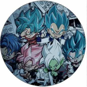 Přisada na vaření a pečení Jedlý papír Dragon Ball Super Chibi 19,5 cm