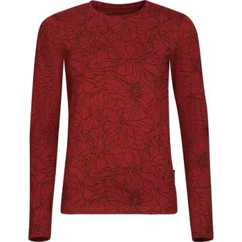 Dámské tričko Dámské bavlněné triko ALPINE PRO OPESA červená XS