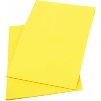 Výtvarný papír Karton A4 170g 20listů žlutá tmavě