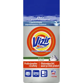 Prací prášek Vizir Regular 6,5 kg Prášek na bílé prádlo
