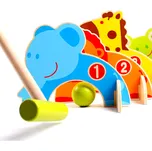 Dřevěný dětský kroket 98F02 pro 2 hráče