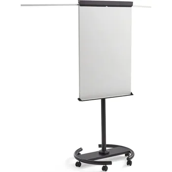 Flipchart Mobilní skládací flipchart FANNY, černý