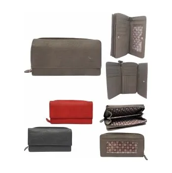 Peněženka Nicole Brown Dámská peněženka JBPS 125 Barva: Šedá