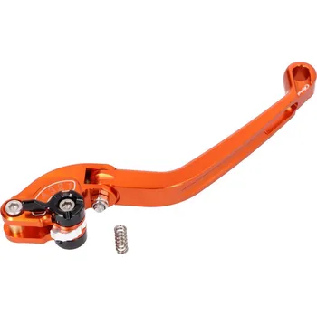 Brzda pro motocykl Puig Brzdová páčka pravá Puig 2.0 sklápěcí - oranžová PUI160-TN