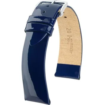 Řemínek na hodinky Kožený řemínek Hirsch Diva M 01536180-2, modrý, teletina, délka M, Quick Release