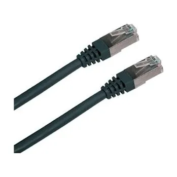 Síťový kabel OEM Patch cord FTP cat5e 1M černý 1611
