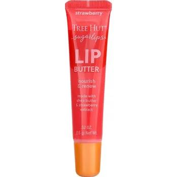 Péče o rty Tree Hut - Sugar Lips Butter Strawberry Balzámy na rty 15 g dámské