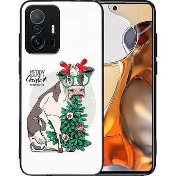 Vánoce VSECHNONAMOBIL 89140 MY ART Kryt s vánočním designem Xiaomi 11T / 11T Pro MERRY CHRISTMAS (074)