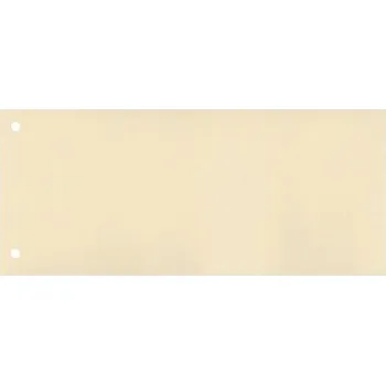 Q-Connect Papírový rozřazovač 1/3 Q-Connect, sv.žlutý, 100ks 510.2521