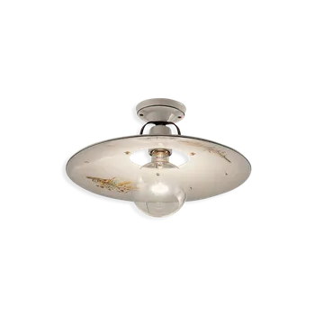 Ferroluce Stropní vintage svítidlo BOLOGNA, ∅ 24 cm, 1xE27