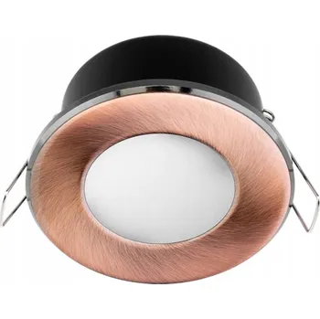 LED panel Podhledové bodové svítidlo halogenové vestavné AQUS GU10 IP44 STAŁA Měděné LUMILED