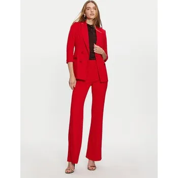 Dámské kalhoty Imperial Kalhoty z materiálu P3E9IAW Červená Flare Fit M