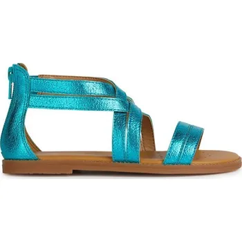Dívčí obuv Dětské sandály Geox KARLY J4535F.000BN.28.35 tyrkysová 67X, EUR 31