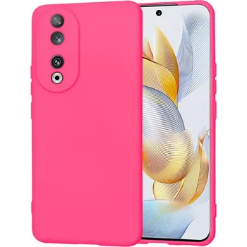 Pouzdro na mobilní telefon Kryt Honor 90 Techsuit SoftFlex - hot pink