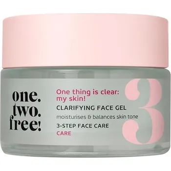 Pleťový krém one.two.free! - Krok 2: Příprava Clarifying Face Gel Krémy na obličej 50 ml unisex