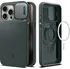 Pouzdro na mobilní telefon Spigen Optik Armor MagFit pro Apple iPhone 15 Pro Abyss Green