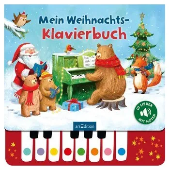 První čtění Mein Weihnachts-Klavierbuch - Jatkowska, Ag [DE] (2024, Formát desky, Ars Edition GmbH)